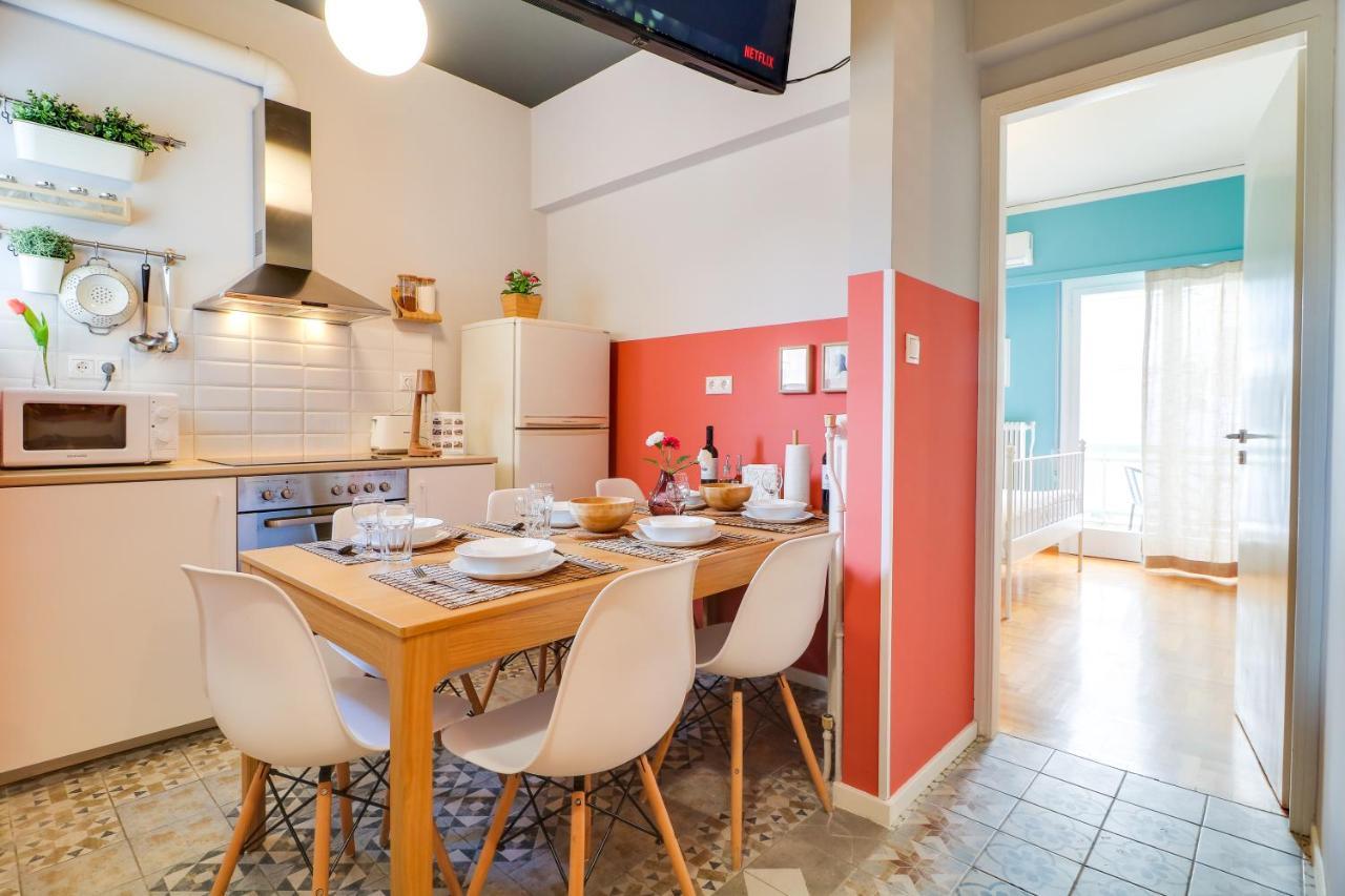 Spacious Central Flat☆3Min To Metro☆Ac|Netflix|Pc Athens Ngoại thất bức ảnh