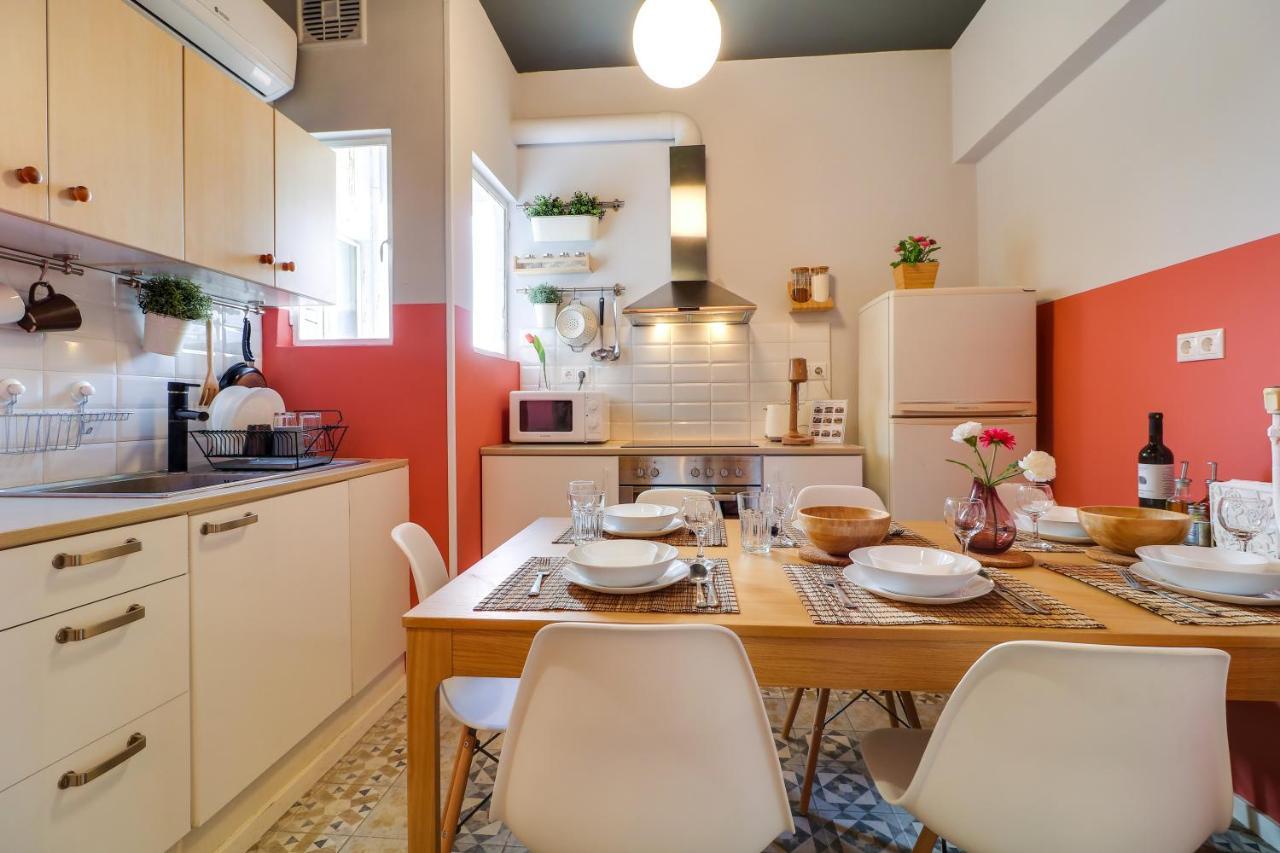 Spacious Central Flat☆3Min To Metro☆Ac|Netflix|Pc Athens Ngoại thất bức ảnh