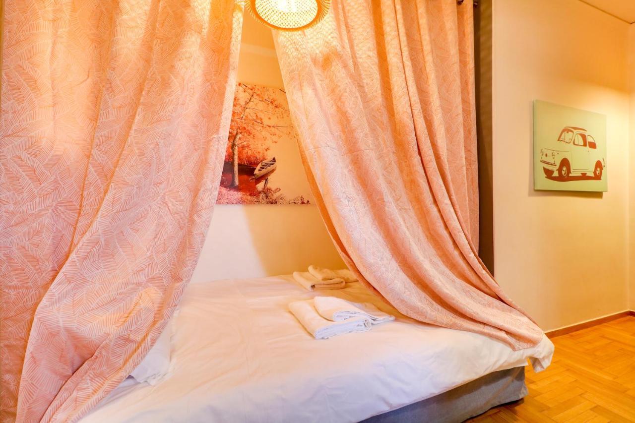 Spacious Central Flat☆3Min To Metro☆Ac|Netflix|Pc Athens Ngoại thất bức ảnh