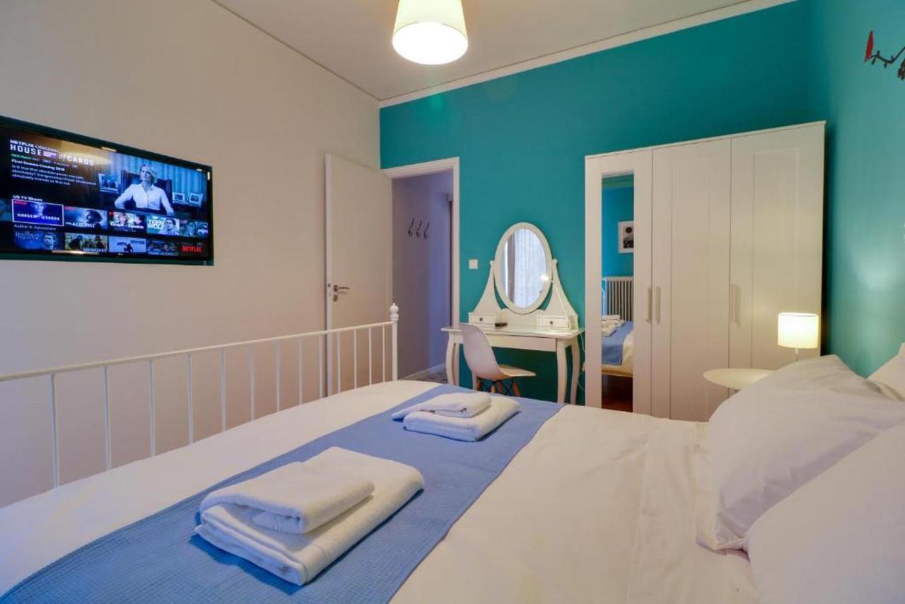 Spacious Central Flat☆3Min To Metro☆Ac|Netflix|Pc Athens Ngoại thất bức ảnh